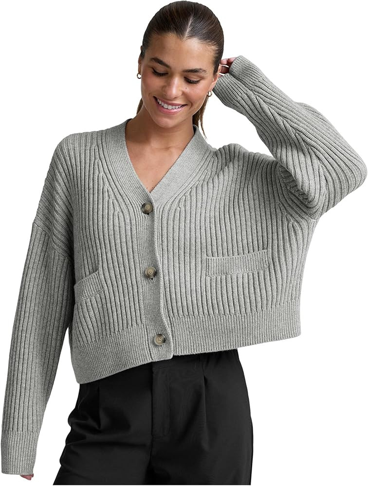 Beyond Yoga Womens Soft Wool Blend Cardigan | Amazon (US)