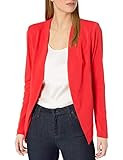 BCBGeneration Women's Blazer, Electric Red, XX-Small | Amazon (US)