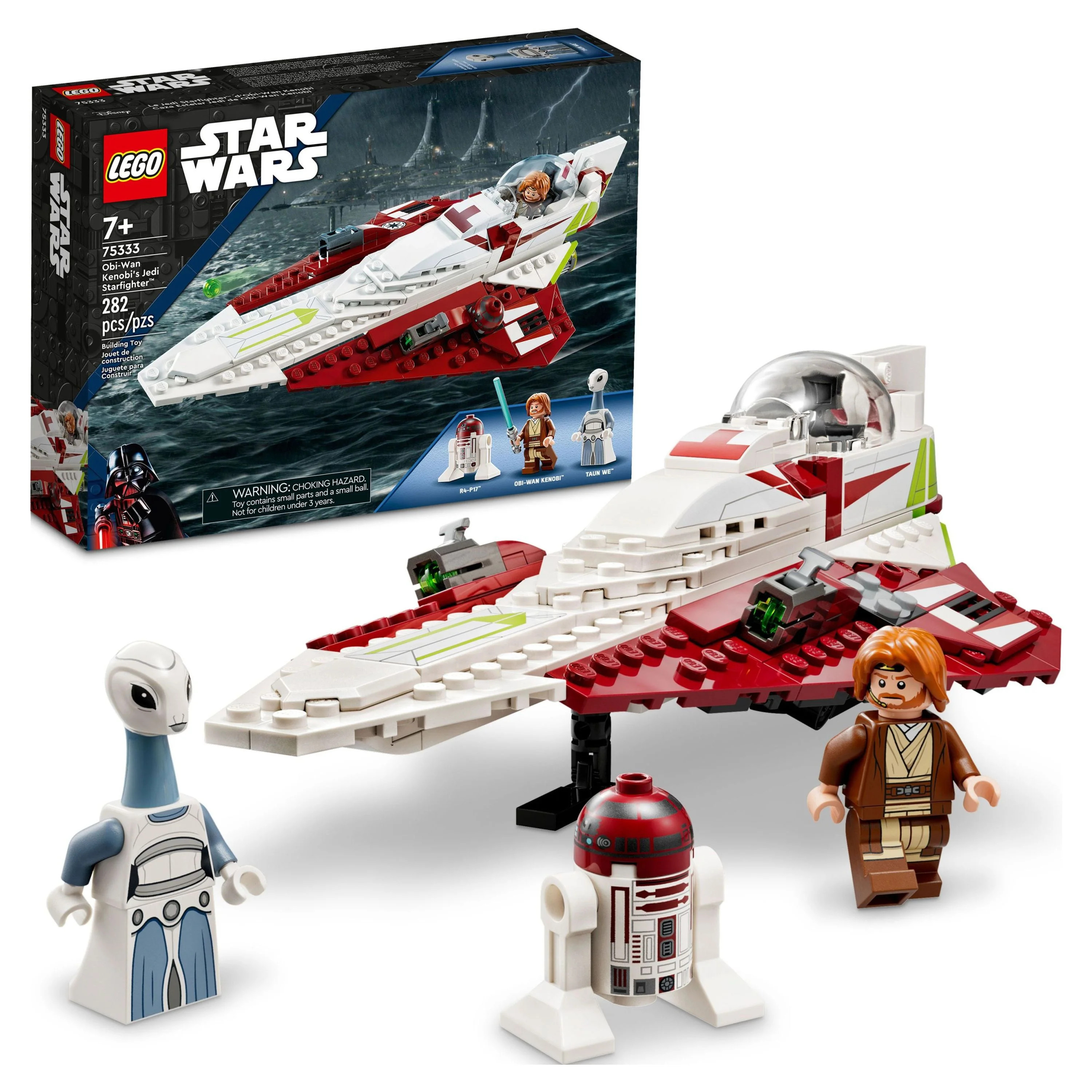 LEGO Star Wars Obi-Wan Kenobi’s Jedi Starfighter 75333, Attack of the Clones Building Set with ... | Walmart (US)