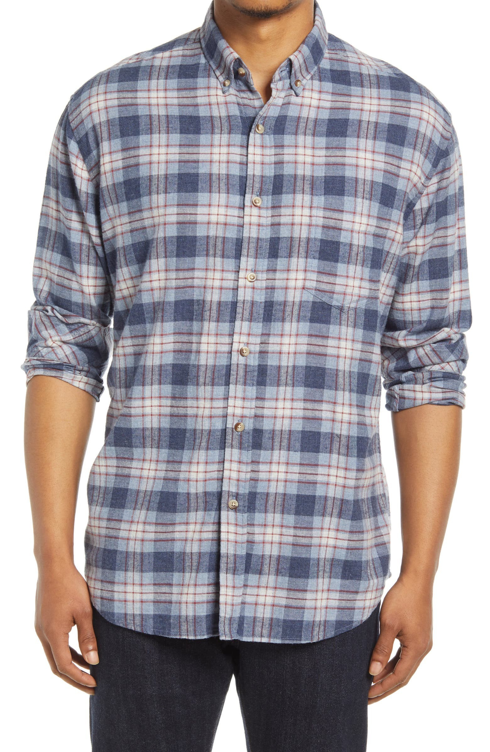 Felix Plaid Button-Up Shirt | Nordstrom