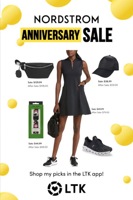 Nordstrom anniversary sale - athleisure outfit

Tennis dress, belt bag, workout dress, running shoes, Apple Watch band, black cap



#LTKxNSale #LTKunder50 #LTKunder100