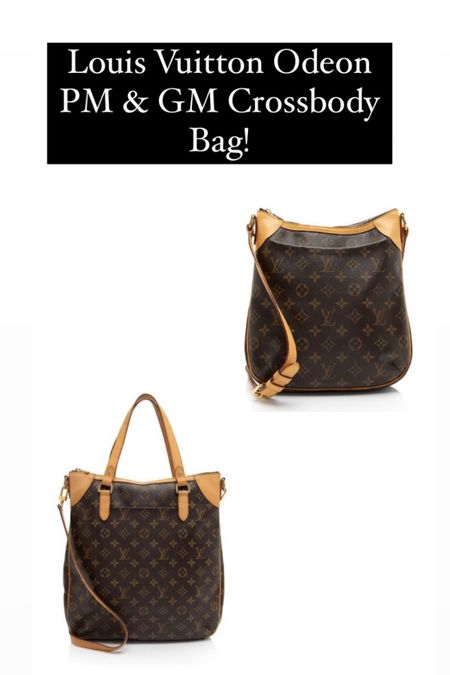 Authentic gently used Louis Vuitton Odeon Crossbody Bags! My favorite 🥰 #bagborroworsteal #aunthenticlouisvuitton #designerhandbags

#LTKSaleAlert #LTKItBag