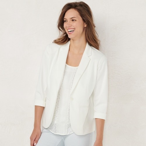 Women's LC Lauren Conrad Fitted Blazer | Kohl's