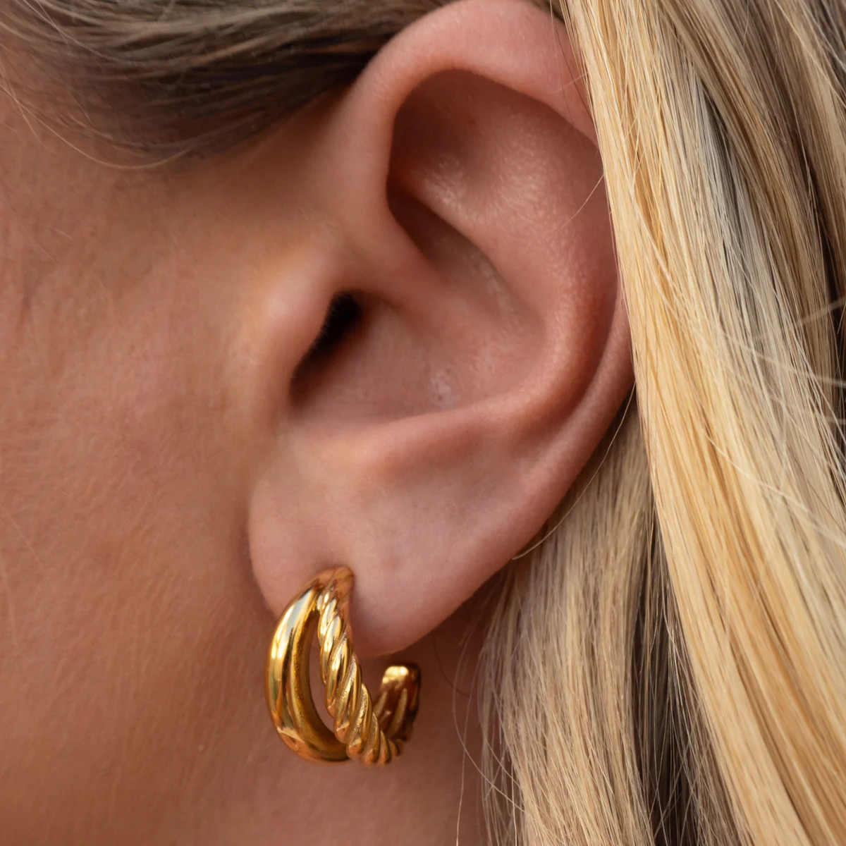 Matilda Hoops | JacqMaria Jewelry