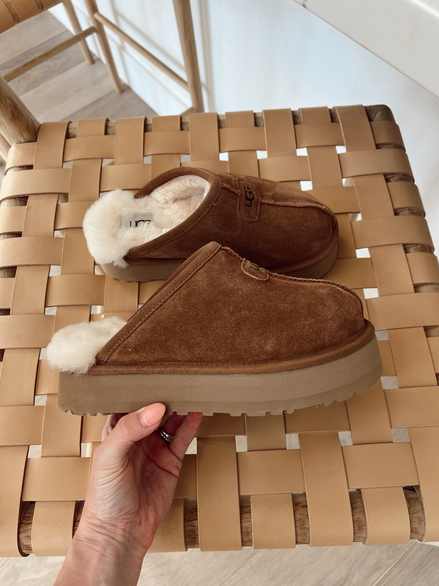 Platform ugg slippers 

#LTKunder100 #LTKxNSale #LTKunder50