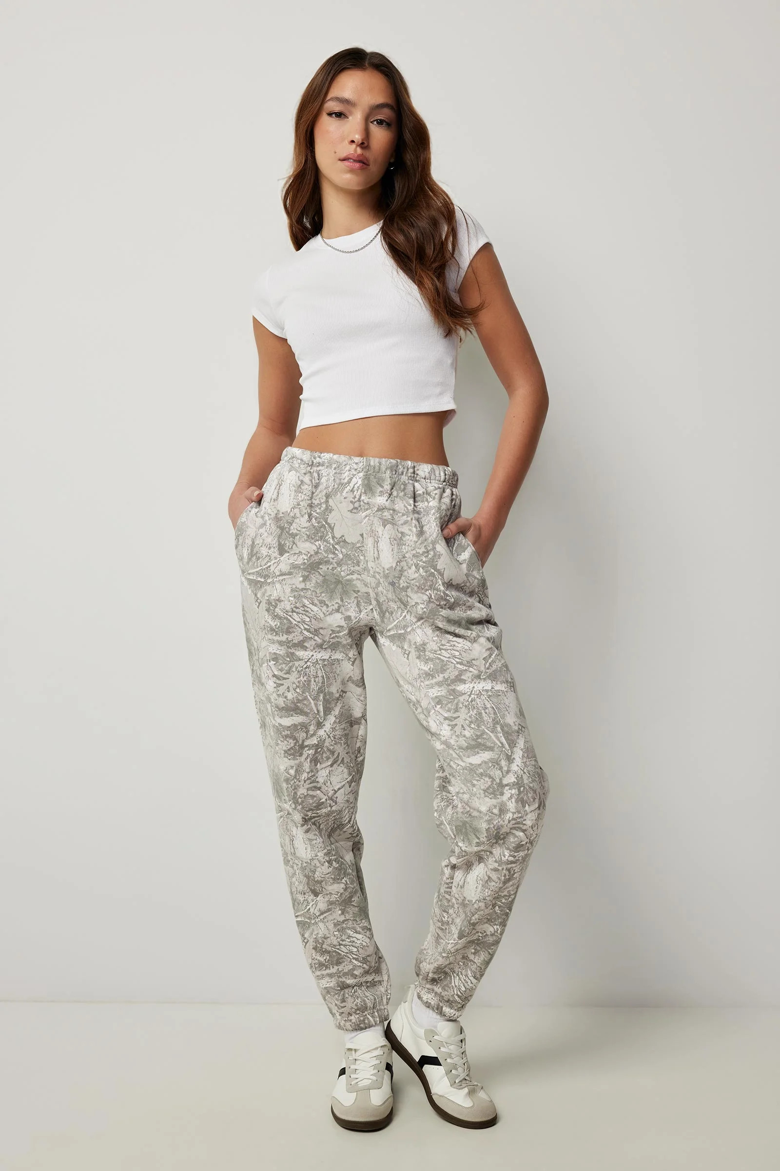 Baggy Camo Sweatpants | Ardene