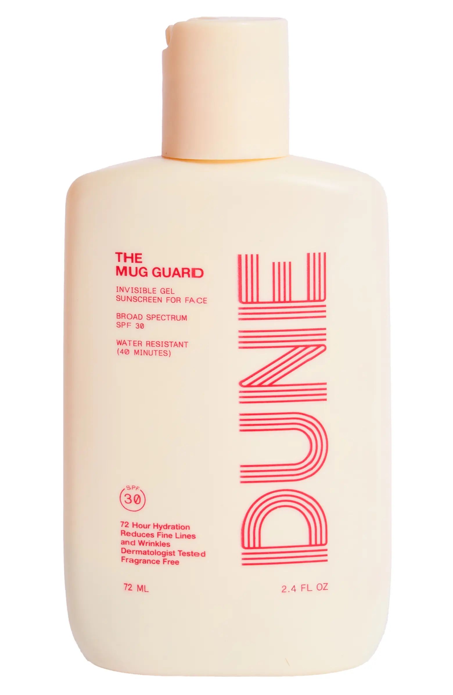 The Mug Guard Invisible Gel Face Sunscreen Broad Spectrum SPF 30 | Nordstrom