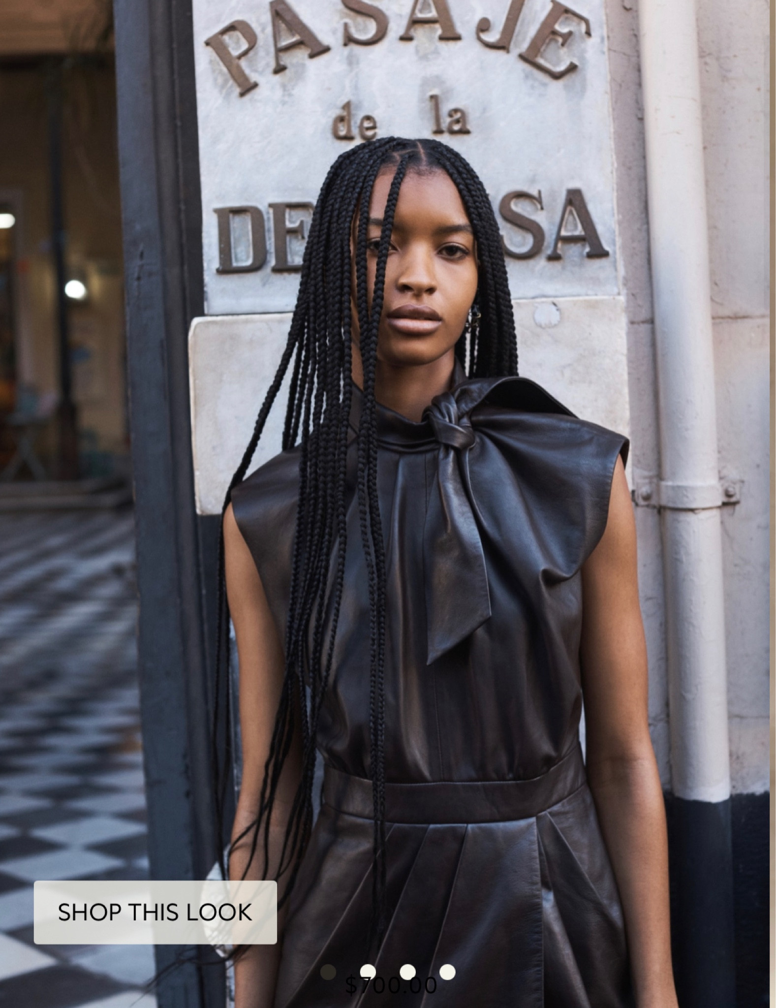 Leather dress with bow holiday party brunch dress wedding perfect gift to yourself for the holiday #leather #dress 

#LTKwedding #LTKstyletip #LTKparties