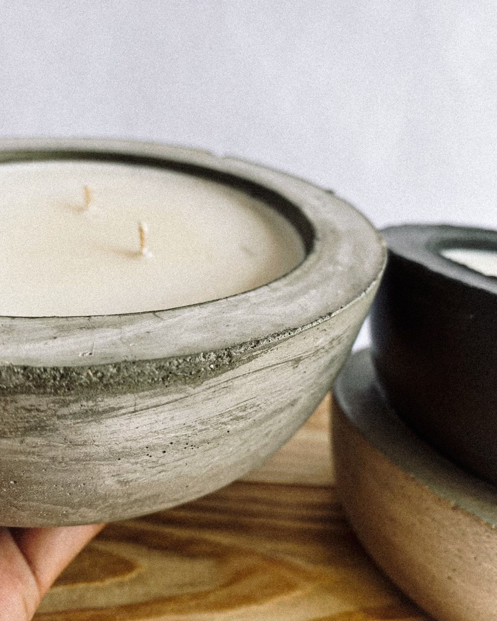 Citronella candle in concrete bowl, Outdoor Scented candle bug repellent, Soy candle natural mosq... | Etsy (US)