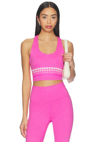 Yara Sports Bra in Electric Pink | Revolve Clothing (Global)