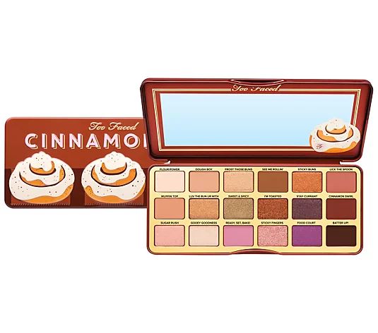 Too Faced Cinnamon Swirl Sweet and Spicy Eye Shadow Palette - QVC.com | QVC