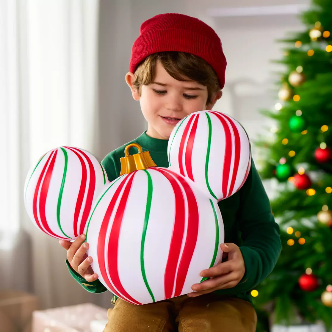 Mickey Mouse Icon Holiday Light-Up Decor – Medium | Disney Store
