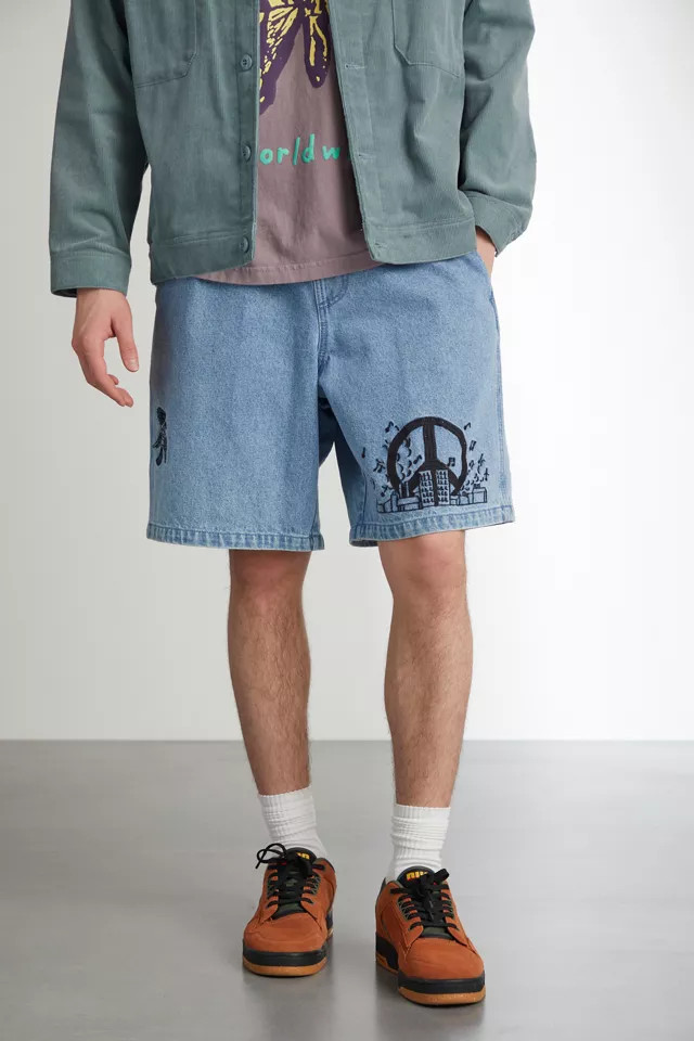 OBEY Easy Denim Short | Urban Outfitters (US and RoW)