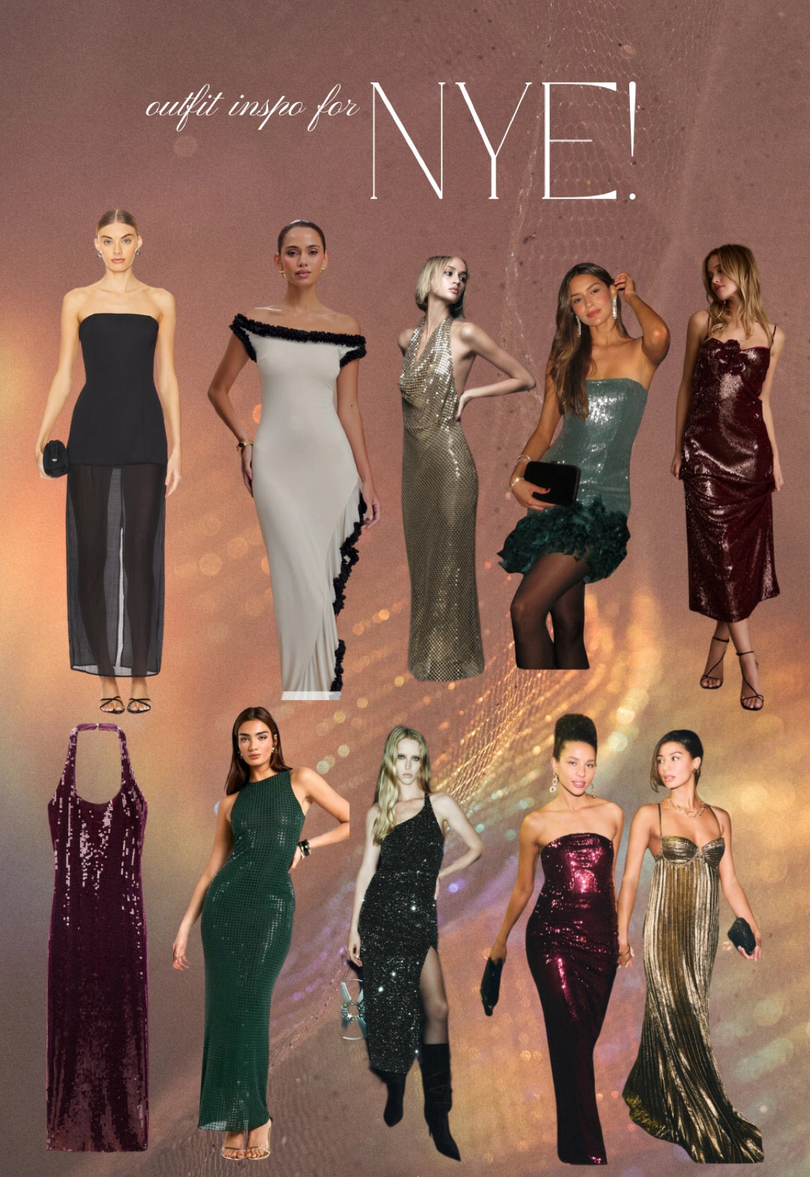 Because NYE is always an excuse to dress up with a little extra sparkle & elegance! 

#LTKParties #LTKHoliday #LTKSeasonal