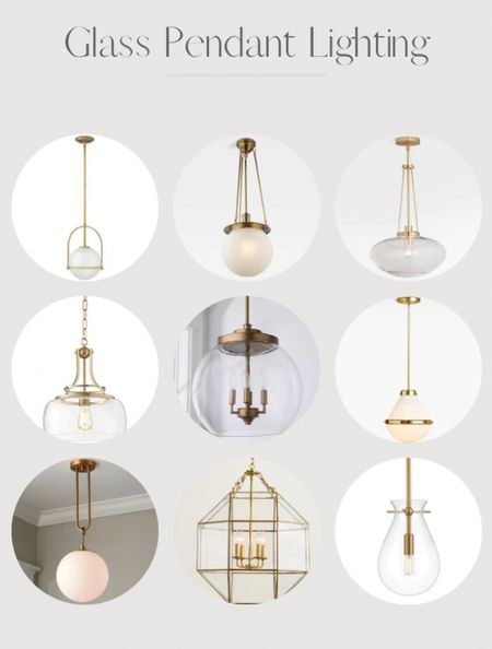 Gorgeous glass pendant lighting for the kitchen island 

#LTKhome #LTKstyletip