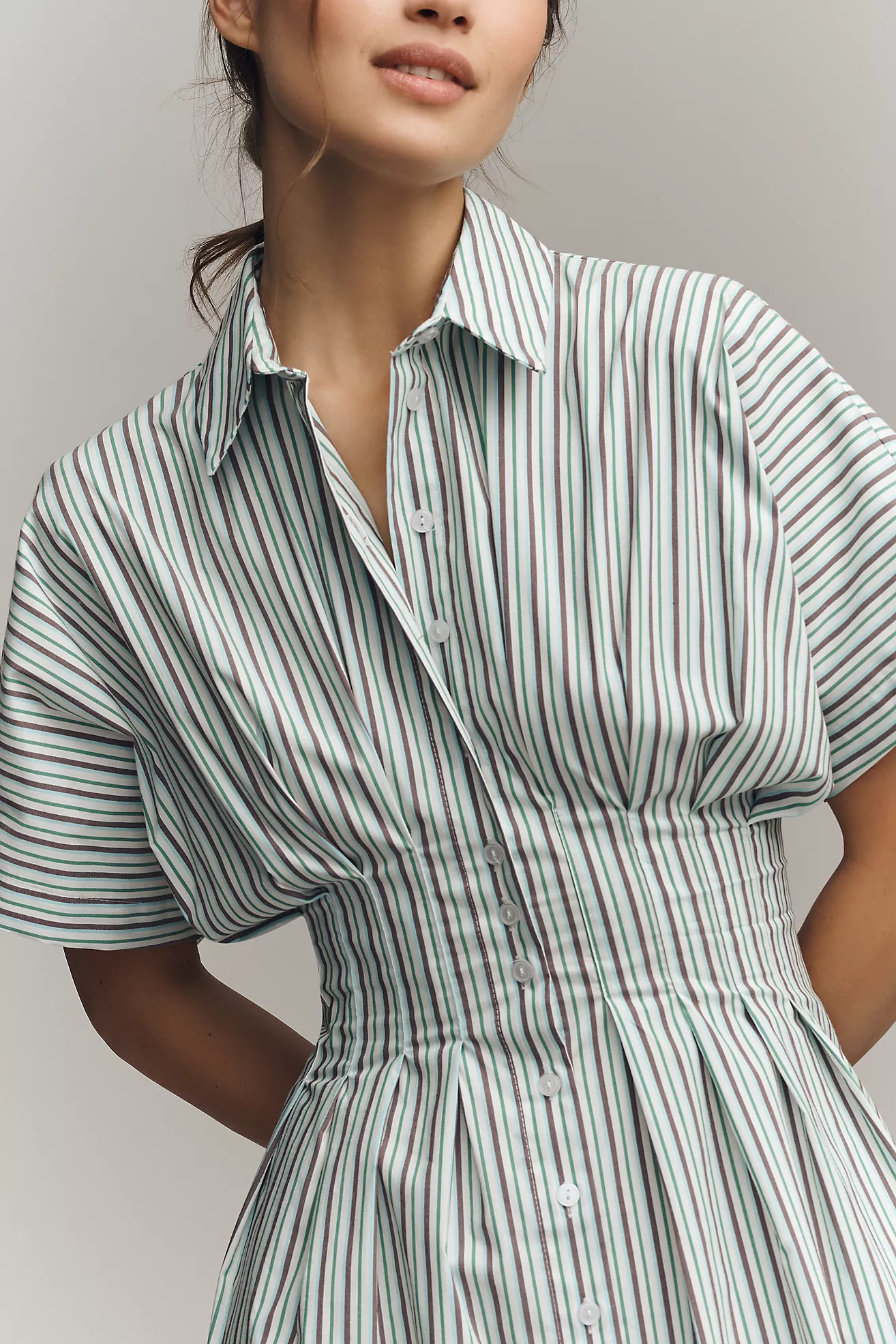 The Tobie Mini Shirt Dress by Exquise | Anthropologie (US)