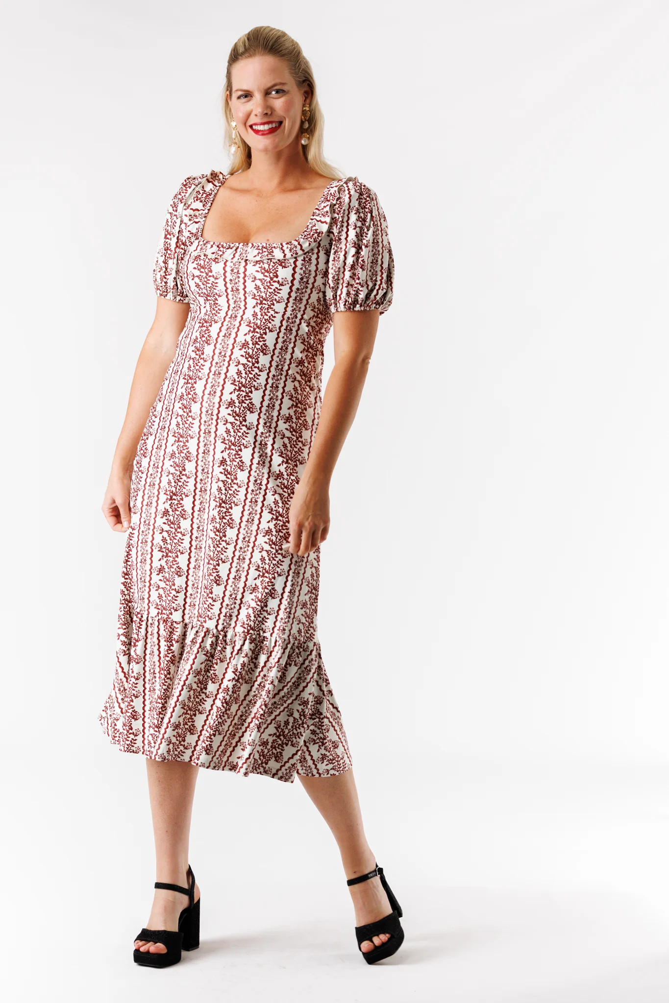 The Gretchen Dress - Berry Bush | Smith and Quinn