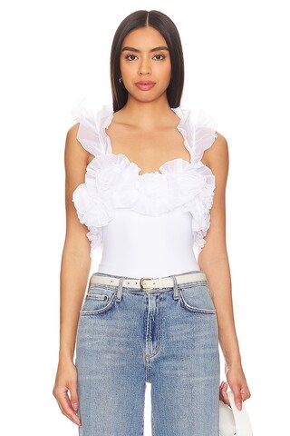 Free People Until Next Time Bodysuit in White from Revolve.com | Revolve Clothing (Global)