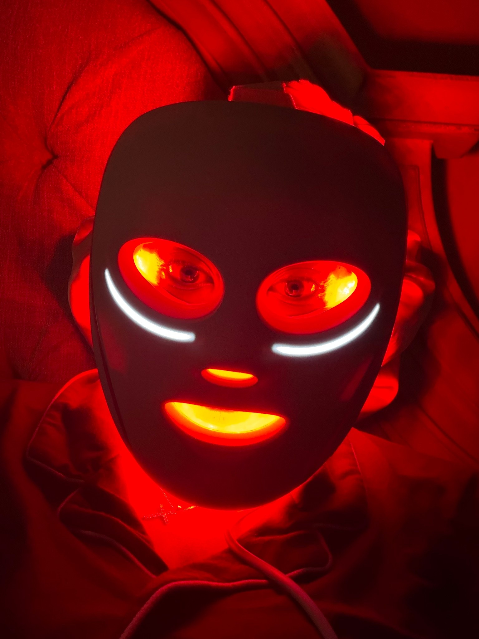 My favorite part of my nighttime routine now! This red light mask is everything and I love the under eye cooling feature! 

#LTKValentine #LTKselfcare #LTKBeauty