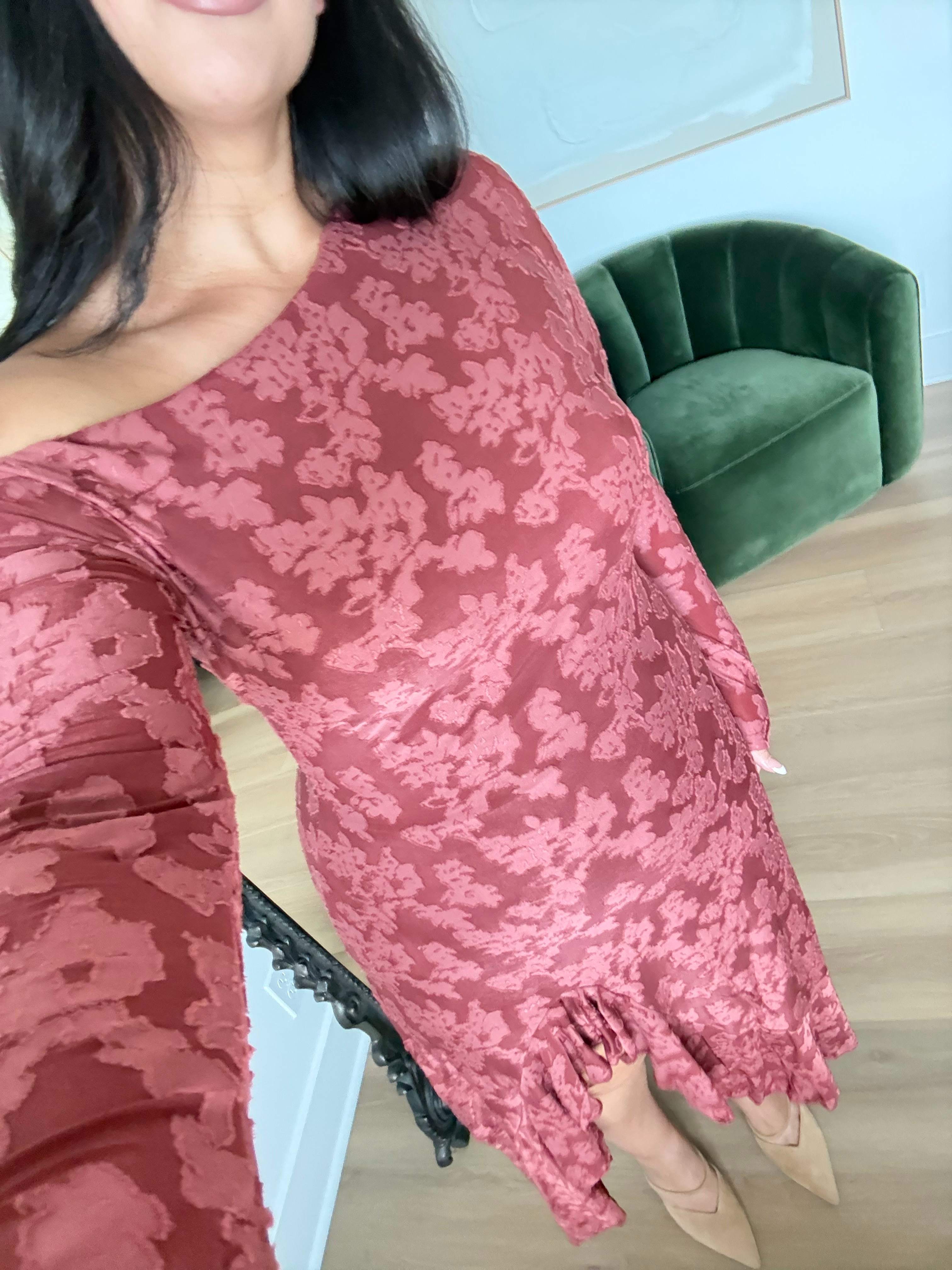 Love this dress so much... the one shoulder is so sexy! This color for fall is everything! amazon fashion, amazon finds, amazon romper, amazon fall finds, amazon dresses, fall dresses, fall style, family photos, midsize, affordable 

 #LTKSeasonal #LTKMidsize