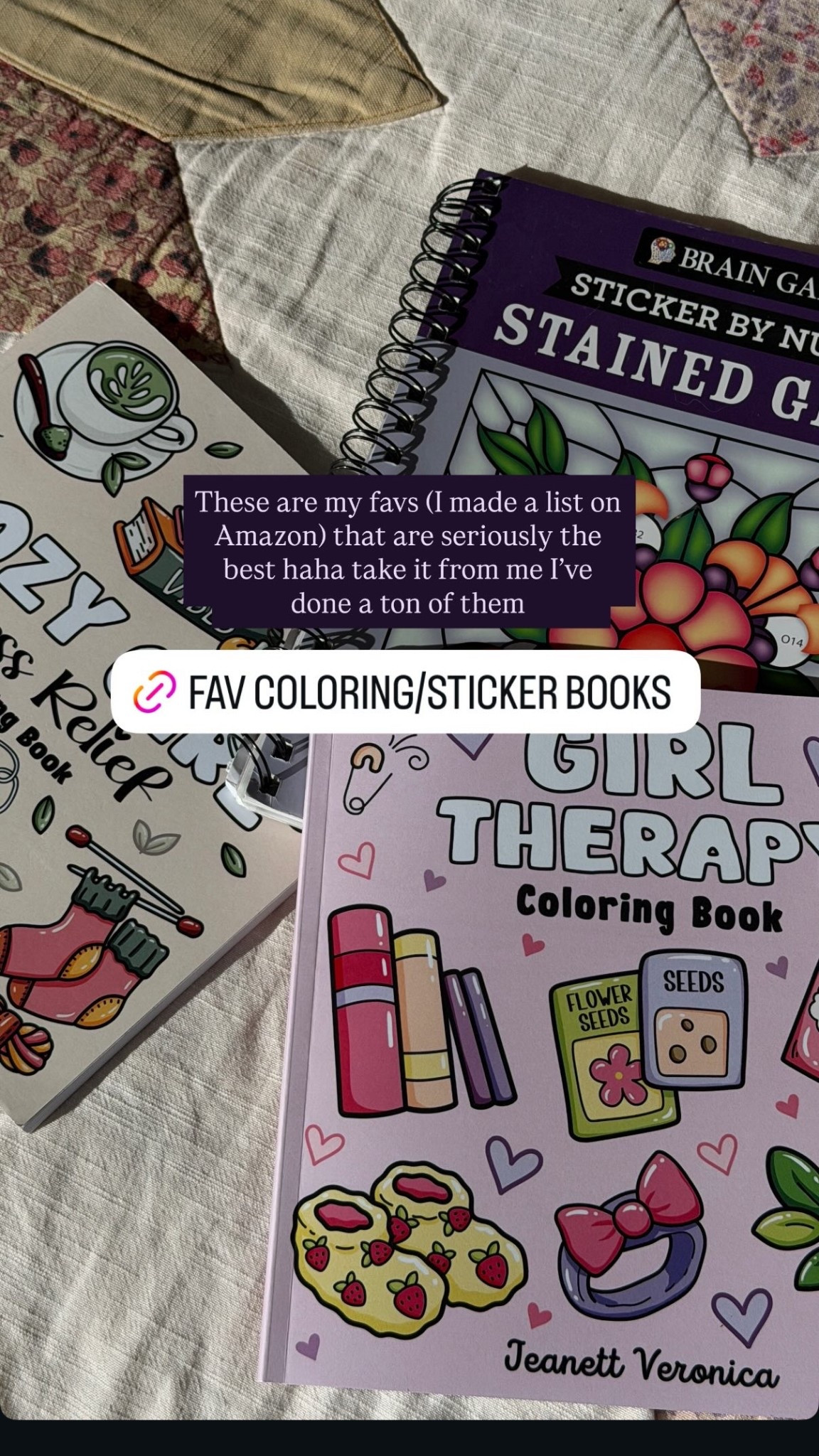 A cozy hobby I like to do to wind down at night is color! I linked our favorite coloring books and also big coloring sheets you can put on your table! 

#LTKdayinmylife #LTKHome #LTKselfcare