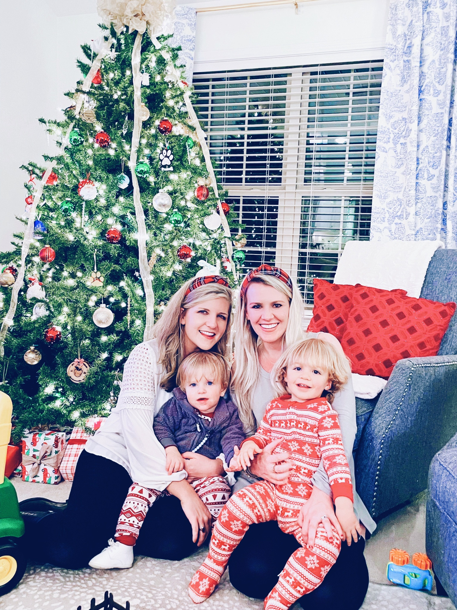 Oh what FUN we had tonight with a little Christmas-time dinner with our besties, @kristencochranblog !! 🎄♥️🎅🏽 So sweet seeing these bestie boys play together and have an absolute ball!! 🥹👼🏼🫶🏽 So thankful to get to do life with this precious family and all that they mean to us - can’t wait for all of the memories to come!! 🙏🏽🦌🥰 And thank you, Kristen, for always being my biggest cheerleader as I was finishing up my degree these past few months… everyone needs a bestie like you!! #boymamabesties 👯‍♀️💕✨

PS. Still can’t get over the fact that we were twinning unintentionally (once again 🤪) with our festive headbands and our sweet boys’ adorable little jammies…. I love it!! 😍

…

#emilysayswes #judsoncarpentermabry #eighteenmonthsold #eighteenmonthold #eighteenmontholdbaby #eighteenmontholdboy #judsonmonthbymonth #sweetjudson #oursweetboy #oneyearold #oneyearoldbaby #oneyearoldbabyboy #oneyearoldboy #gratefulmotherhood #thankyoulord #mysweetboys #decembermemories #christmastime #christmasseason #christmastraditions #christmas22 

#LTKfamily #LTKHoliday #LTKSeasonal