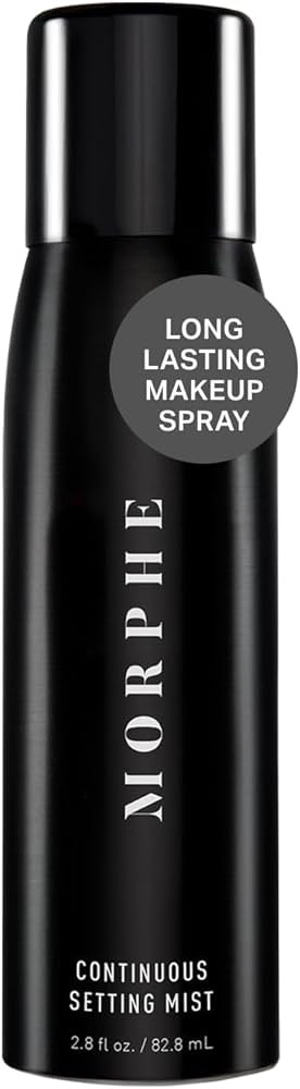 Morphe Continuous Setting Mist - Micro-Fine Makeup Setting Spray with a Natural Radiant Finish - ... | Amazon (US)