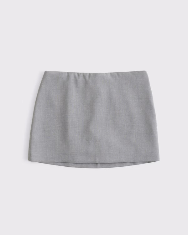 The A&F Scarlett Mid Rise Mini Skort | Abercrombie & Fitch (US)