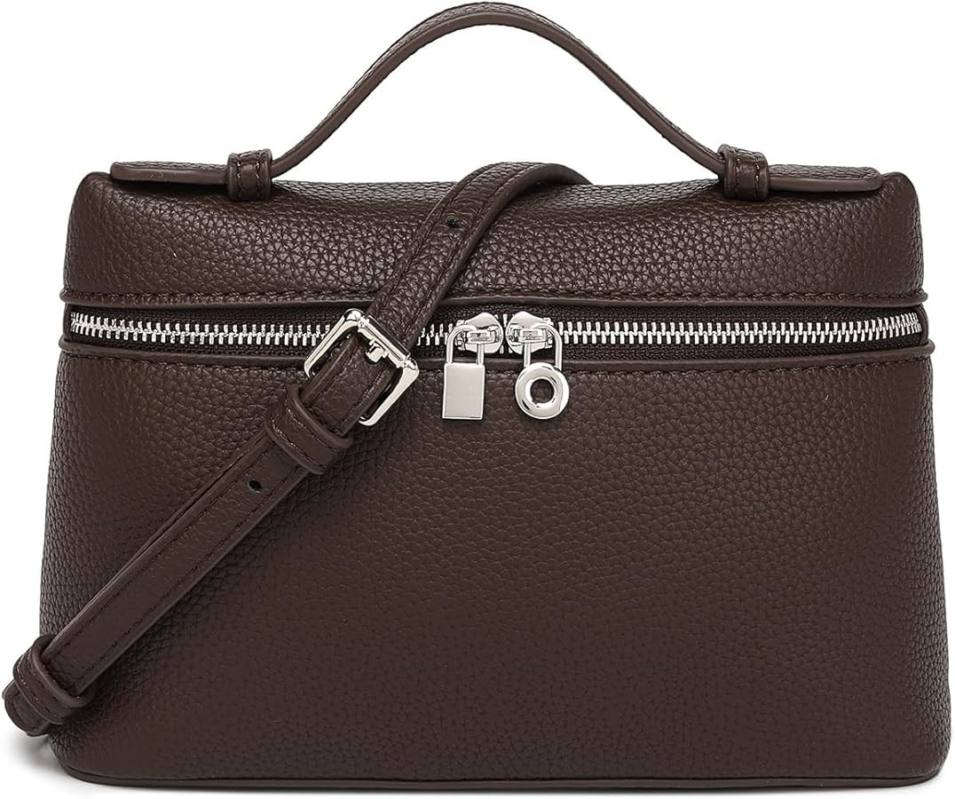 Afashor Fashion Top-Handle Bags for Women Soft Leather Shoulder Handbag | Amazon (US)