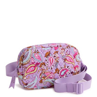 Vera Bradley Women's Outlet Disney Pixar Cotton Large Cube Belt Bag Toy Story Rodeo Paisley | Target