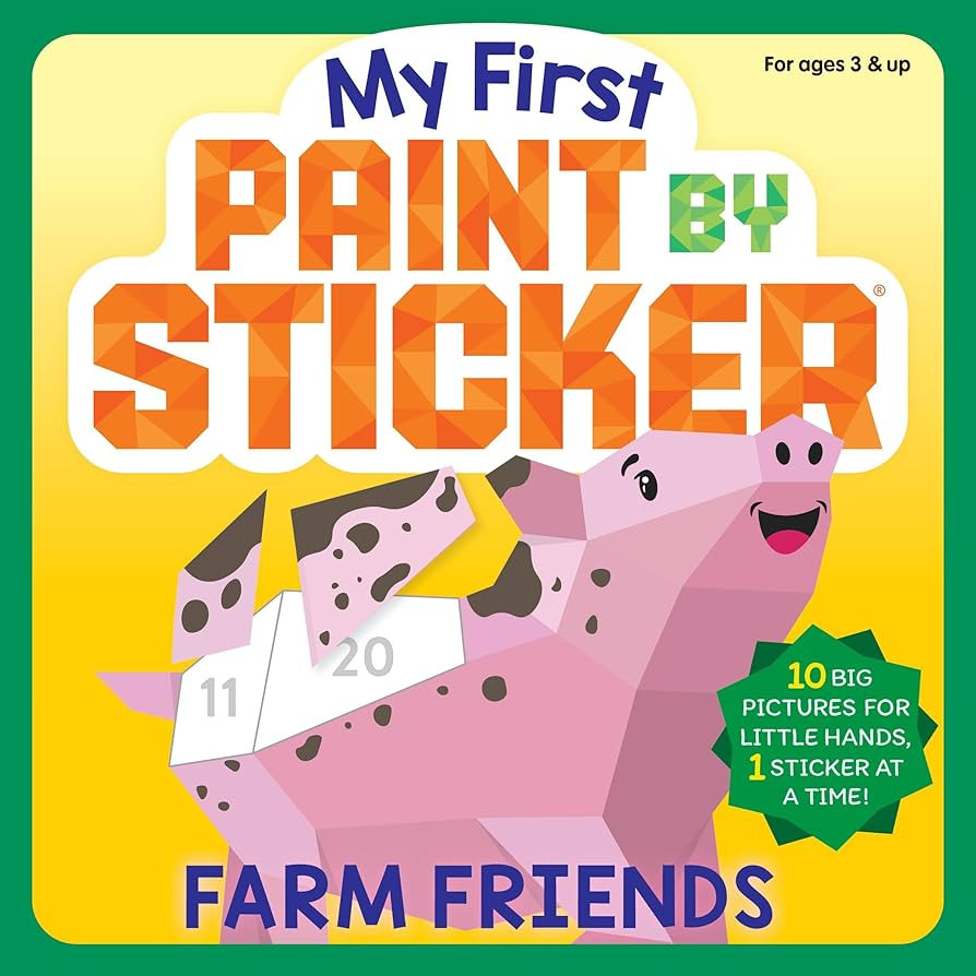 My First Paint by Sticker: Farm Friends | Amazon (US)
