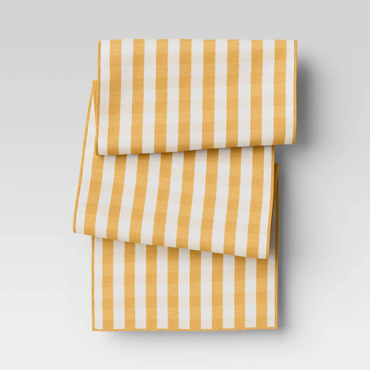 Cotton Gingham Check Table Runner Yellow - Threshold™ | Target