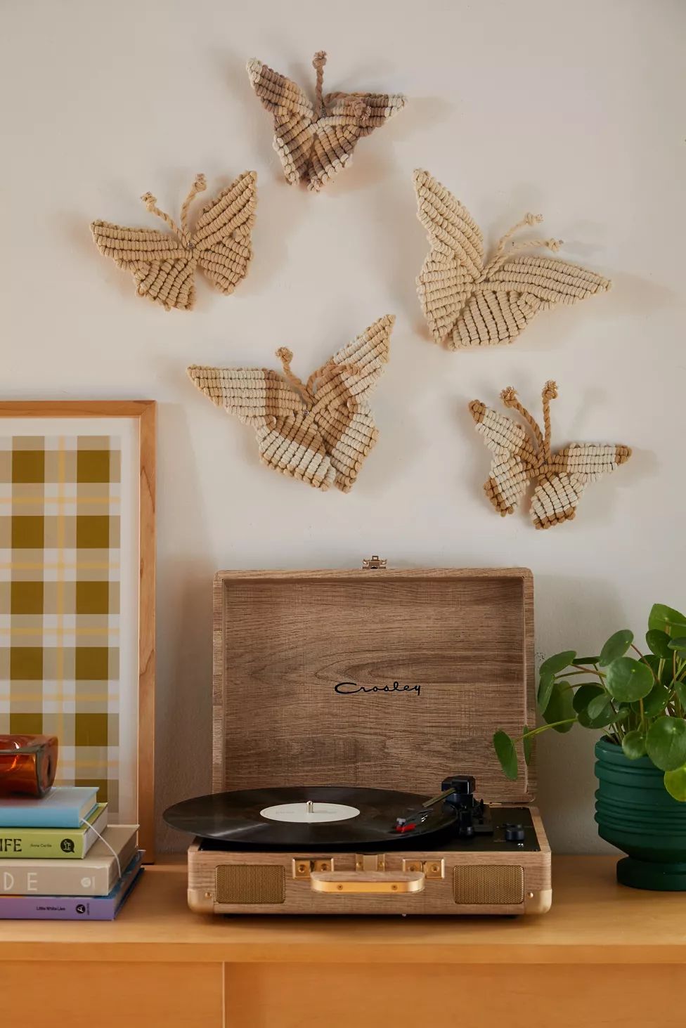 Macrame Butterfly Wall Hanging Set | Urban Outfitters (US and RoW)