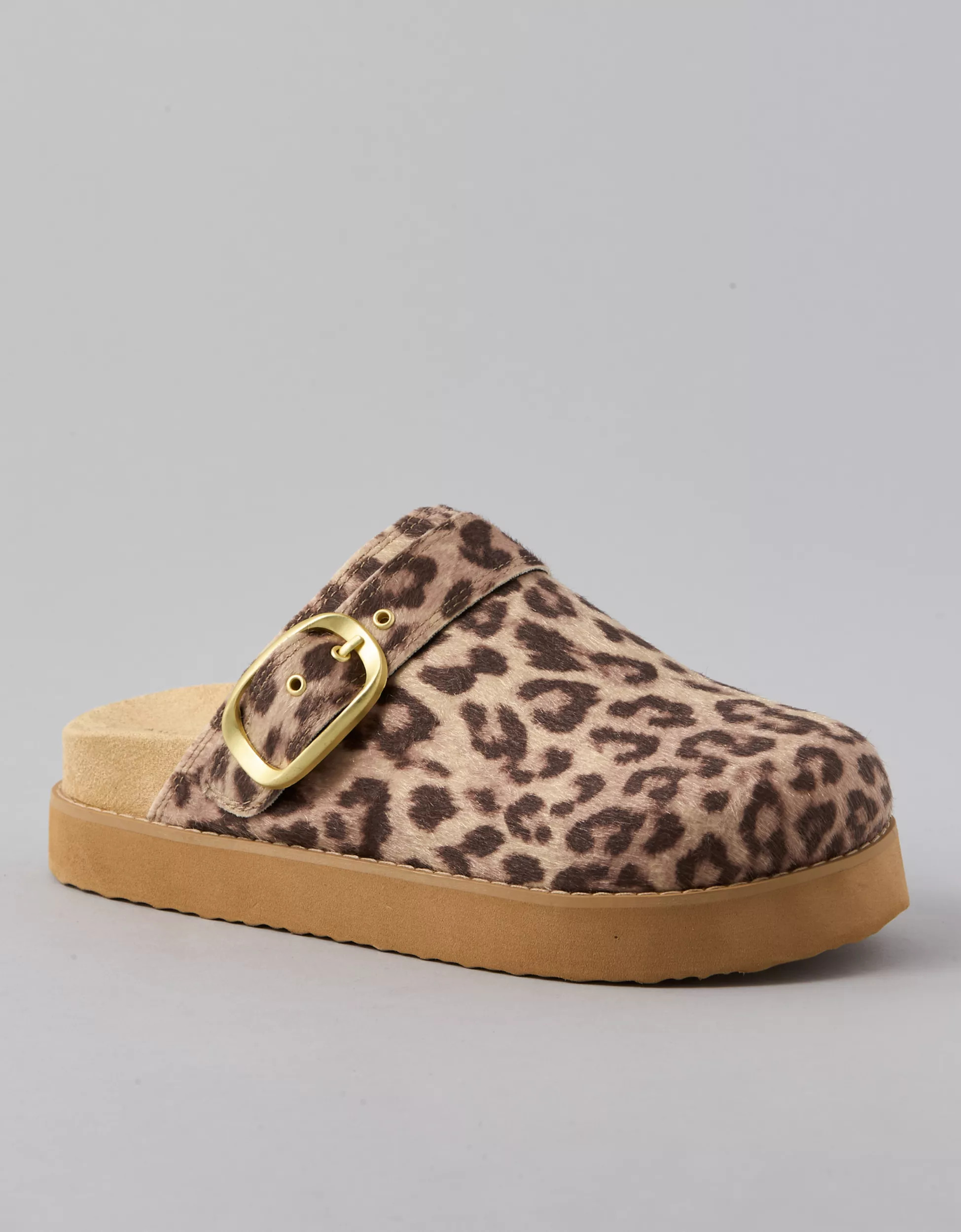 AE Leopard Platform Clog | American Eagle Outfitters (US & CA)