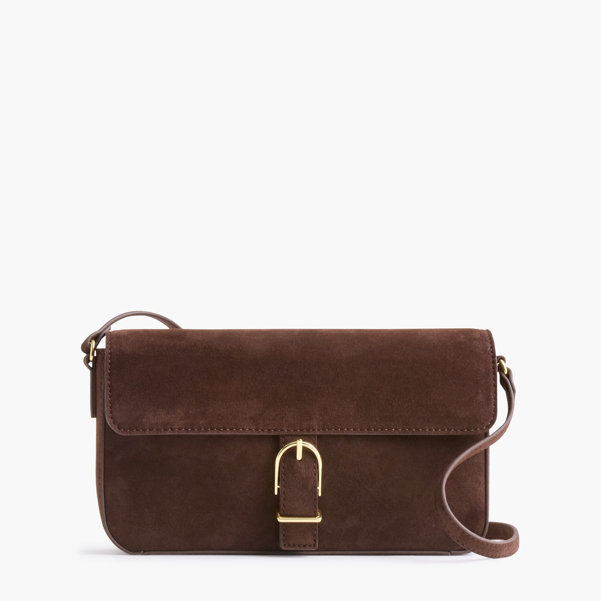 Quinn buckle-flap shoulder bag | J.Crew Factory
