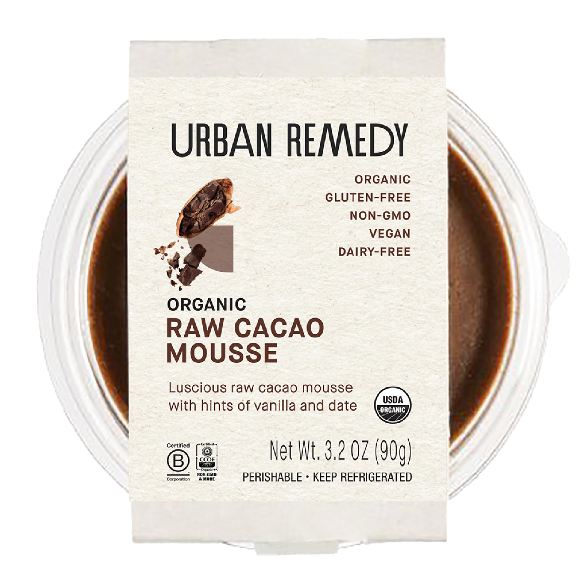 Urban Remedy Raw Cacao Mousse, 4.1 Oz | Amazon (US)
