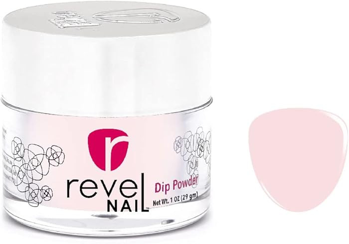 Revel Nail Dip Powder - Light Pink for Professional Nails, DIY Nail Art Supplies - Erica, 1 Oz | Amazon (US)
