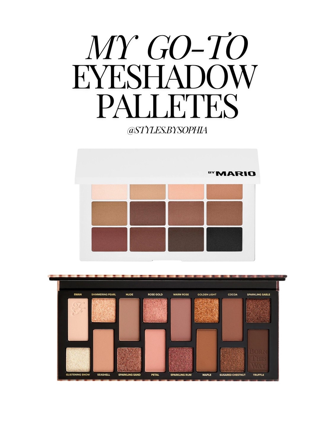 my absolute favorites to achieve simple or complex eye looks ✨

#LTKBeauty