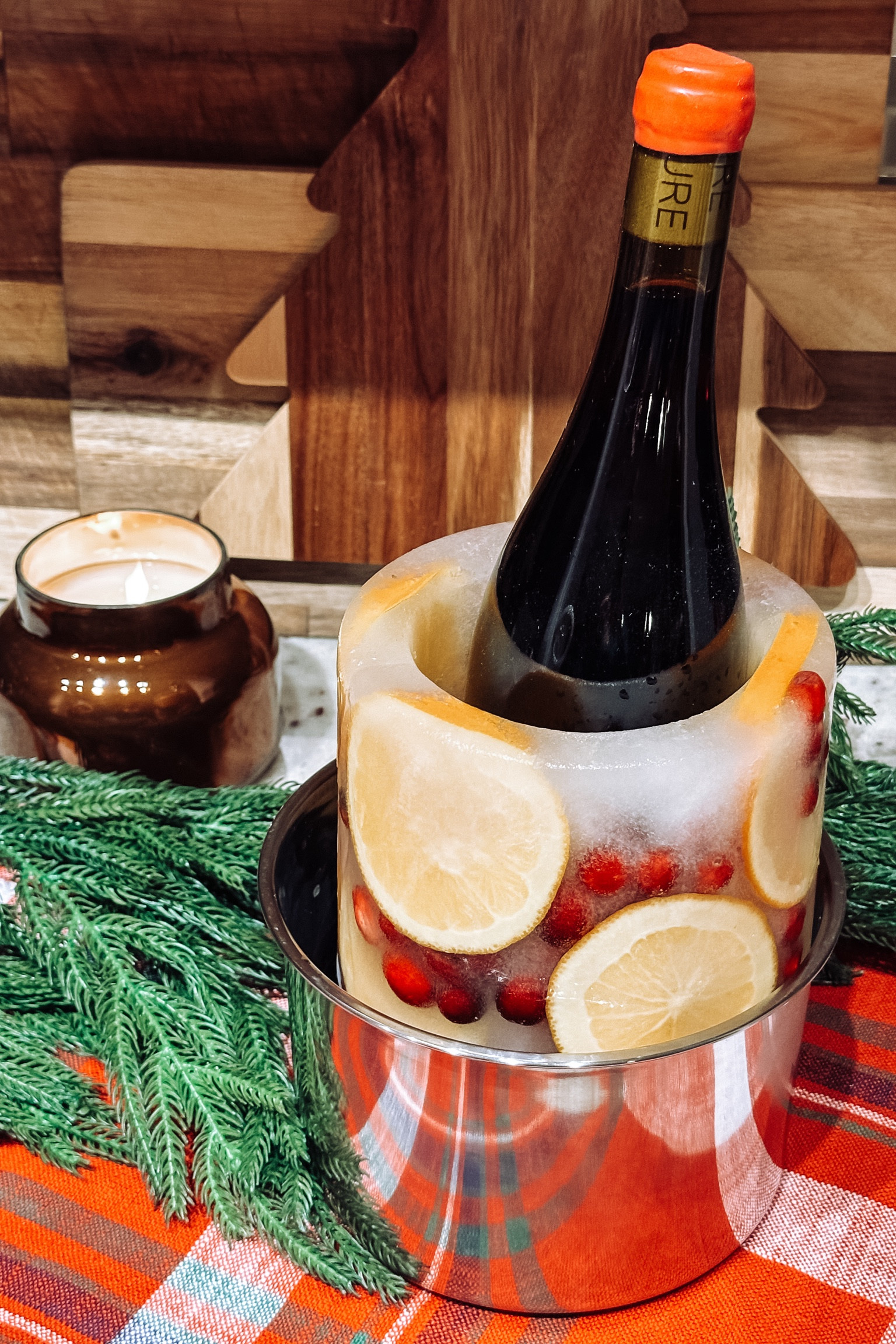 The perfect gift for the hostess in your life BUT also the best self purchase too!!! So many ways to get creative with this wine chiller ice mold! Also adding links to my garland, candle, and tree cutting board  

#LTKhome #LTKSeasonal #LTKHoliday