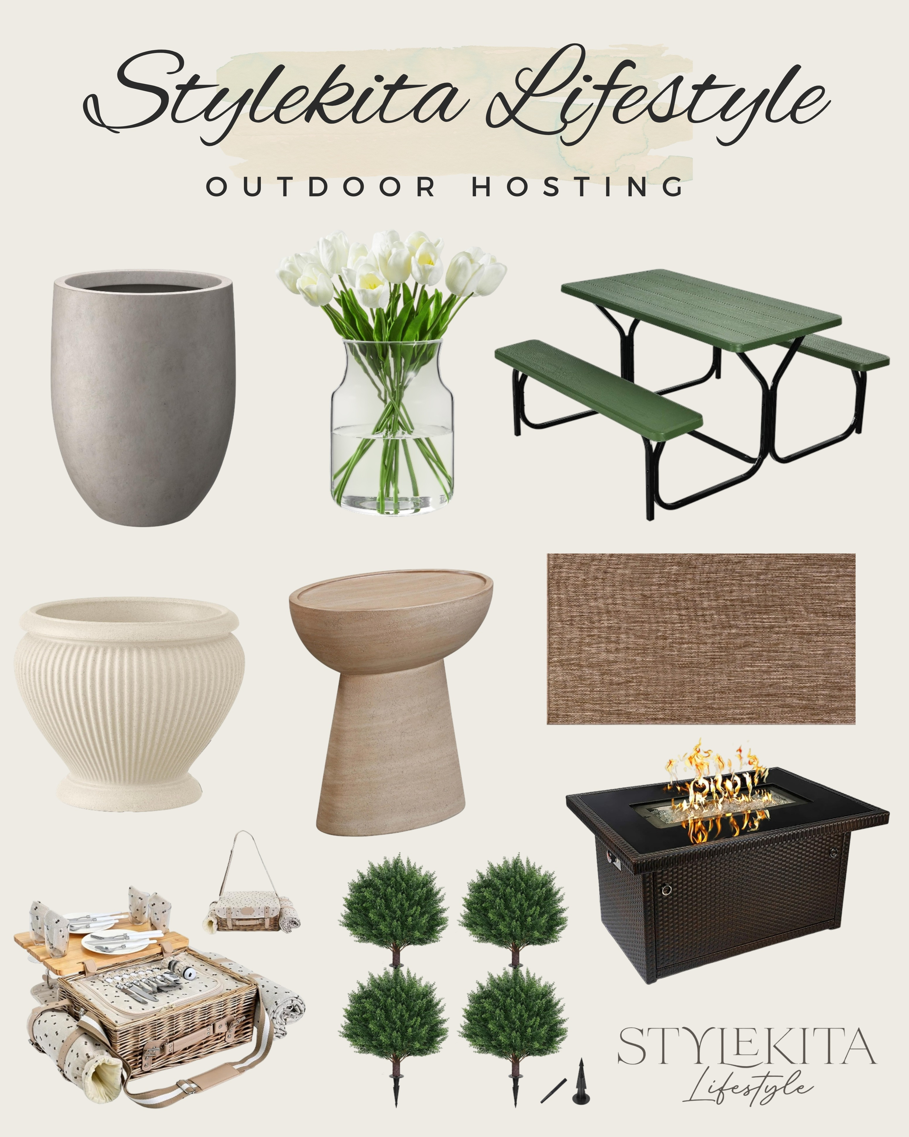 Elevate your backyard gatherings with these essential outdoor hosting finds. From stylish seating to functional decor, these pieces create the perfect atmosphere for any occasion. Save this post and click the link in bio to shop! #OutdoorLiving #HostingEssentials #BackyardStyle 

 #LTKdayinmylife #LTKHome #LTKSaleAlert