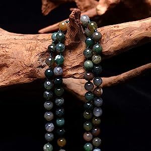 Cat Eye Jewels 6mm 8mm 48 59 Inch Long Beaded Multi Layered Mala Bead Strand Necklace for Women M... | Amazon (US)