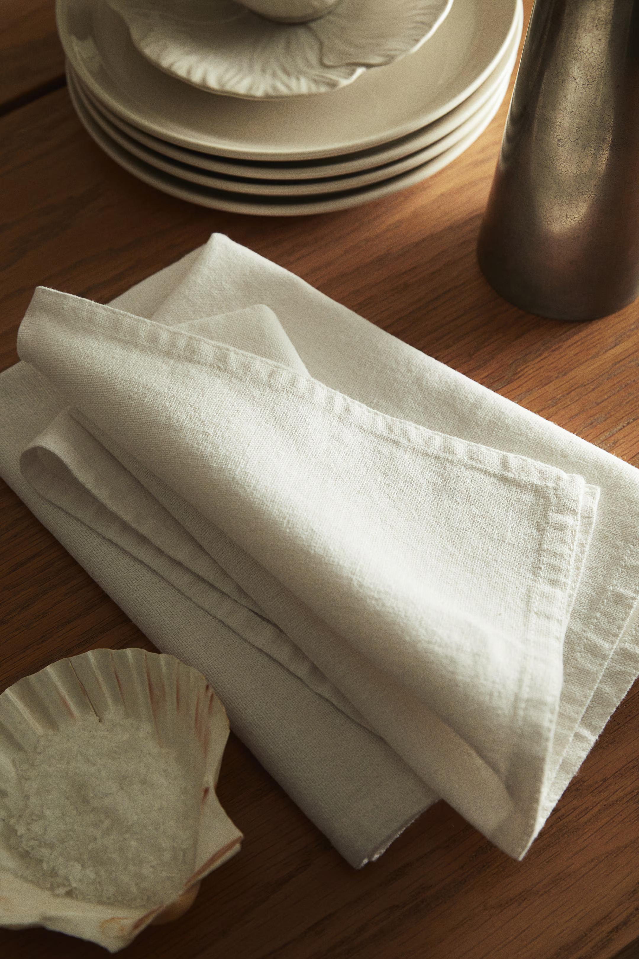 2-pack linen-blend napkins | H&M (UK, MY, IN, SG, PH, TW, HK)