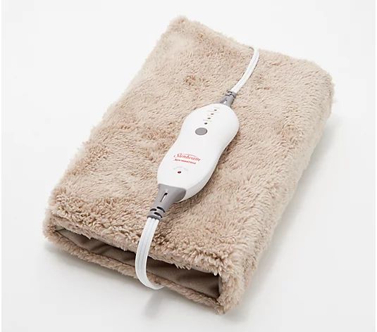 Sunbeam 12" x 24" Ultra Soft Heating Pad with XpressHeat - QVC.com | QVC