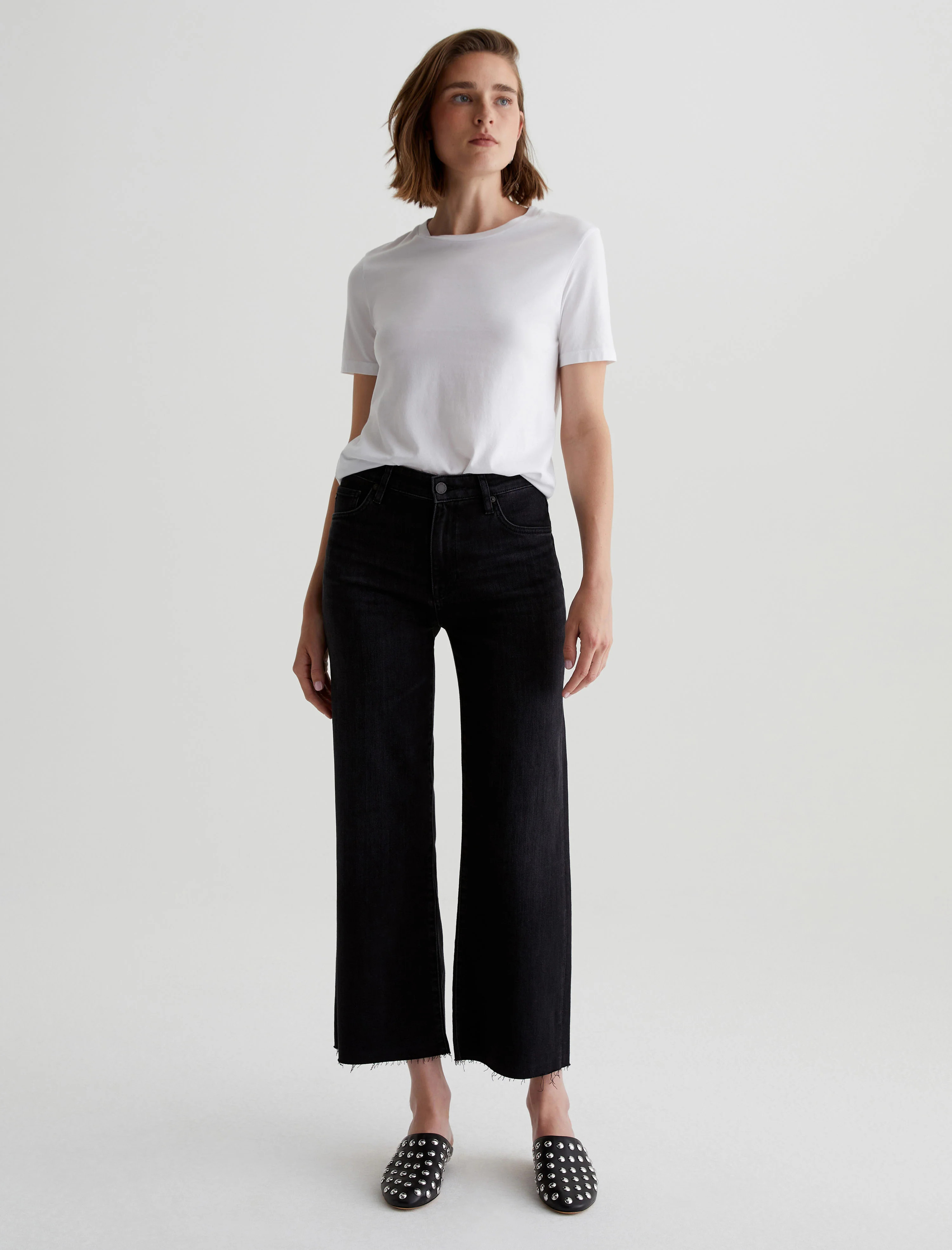 Saige Wide Leg Crop | AG Jeans