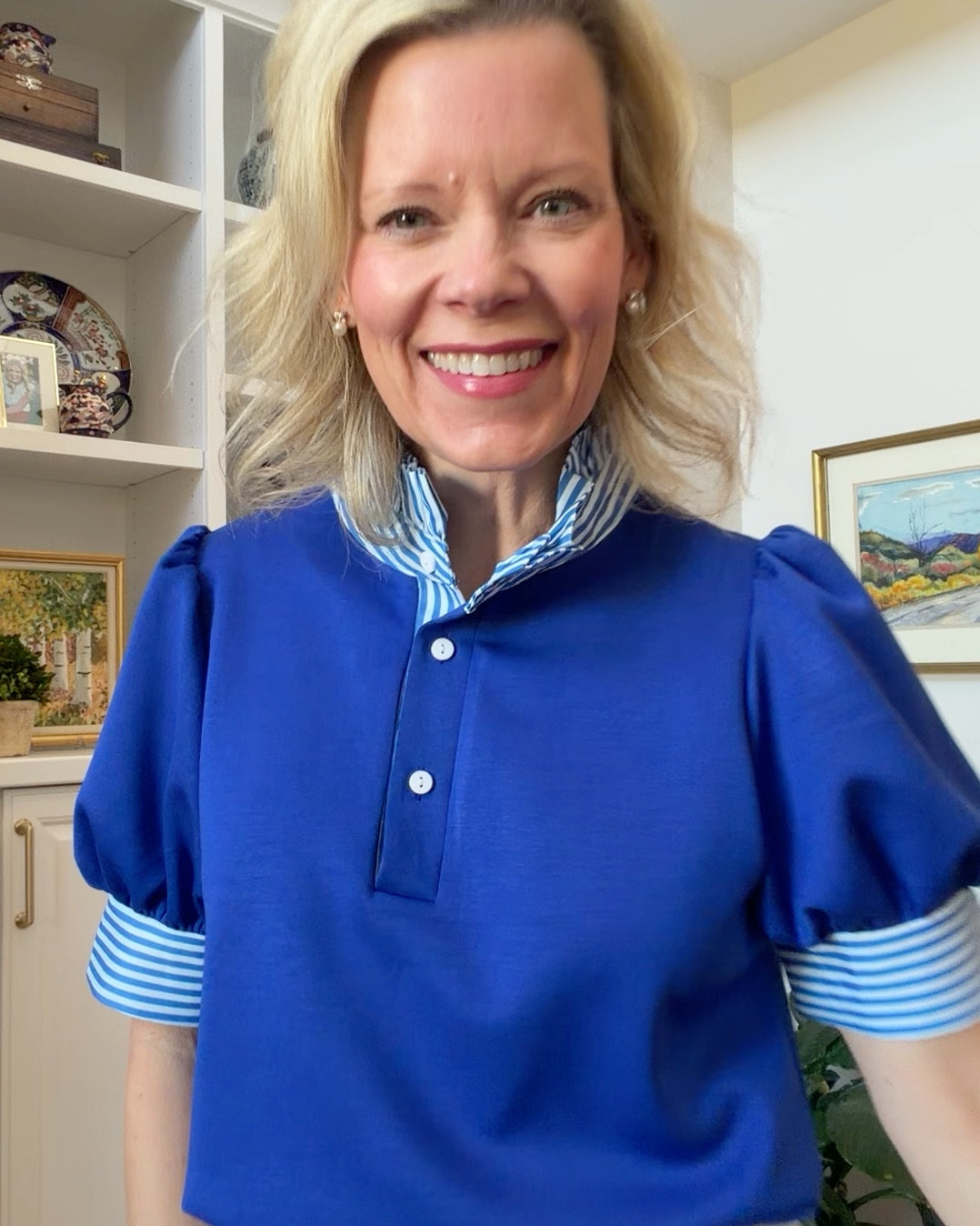 I am in love with this cute Amazon top! I wasn’t sure when I ordered it if I would like it, but it is so great. It comes in tons of colors and runs true to size. Wearing these white jeans from last year. They are 50% off right now and actually in stock. They sold out last year so get yours now and be ready for spring and summer!

#LTKOver40 #LTKSaleAlert #LTKdayinmylife