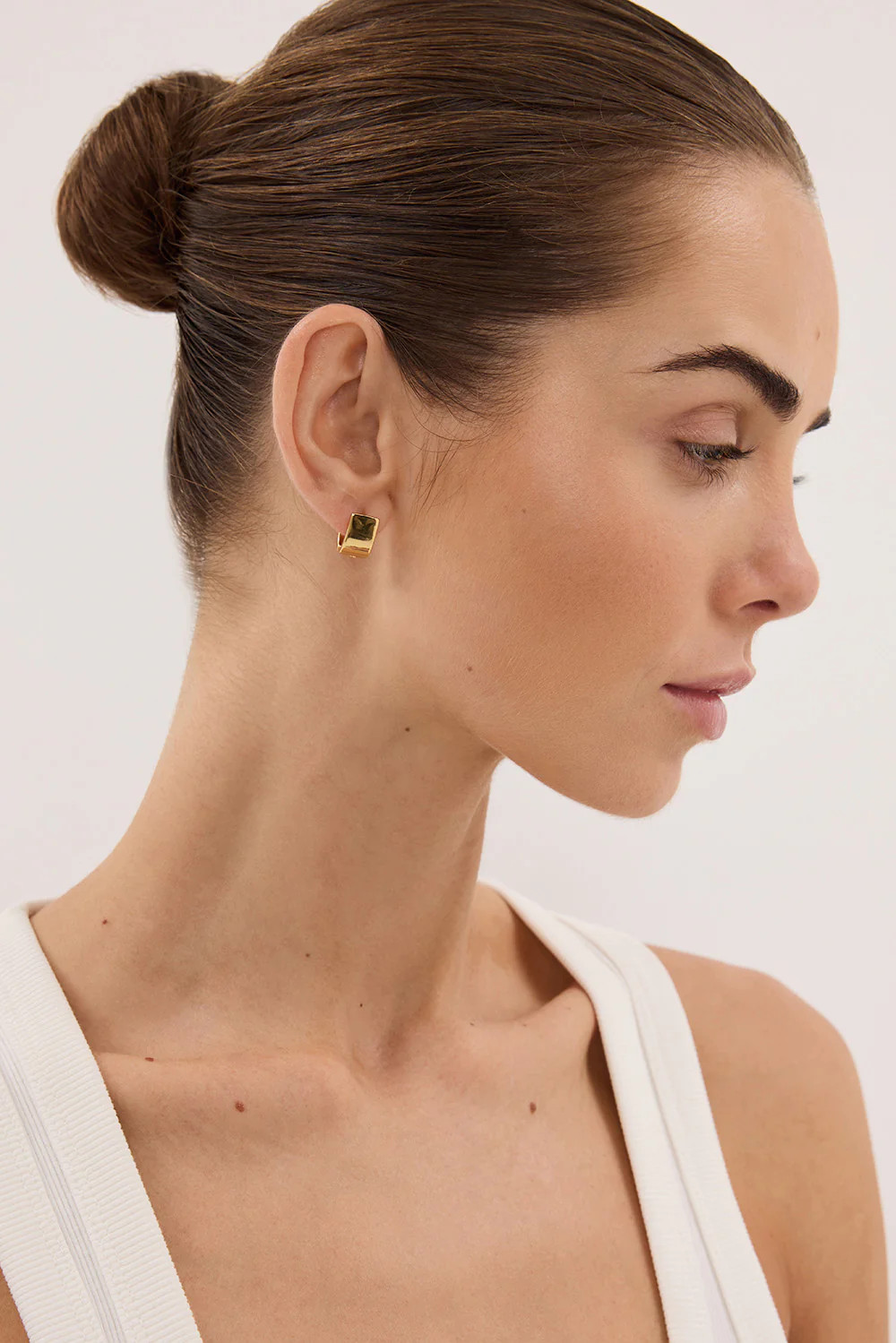 ANNA ROSSI WRAP GOLD HUGGIE | DISSH