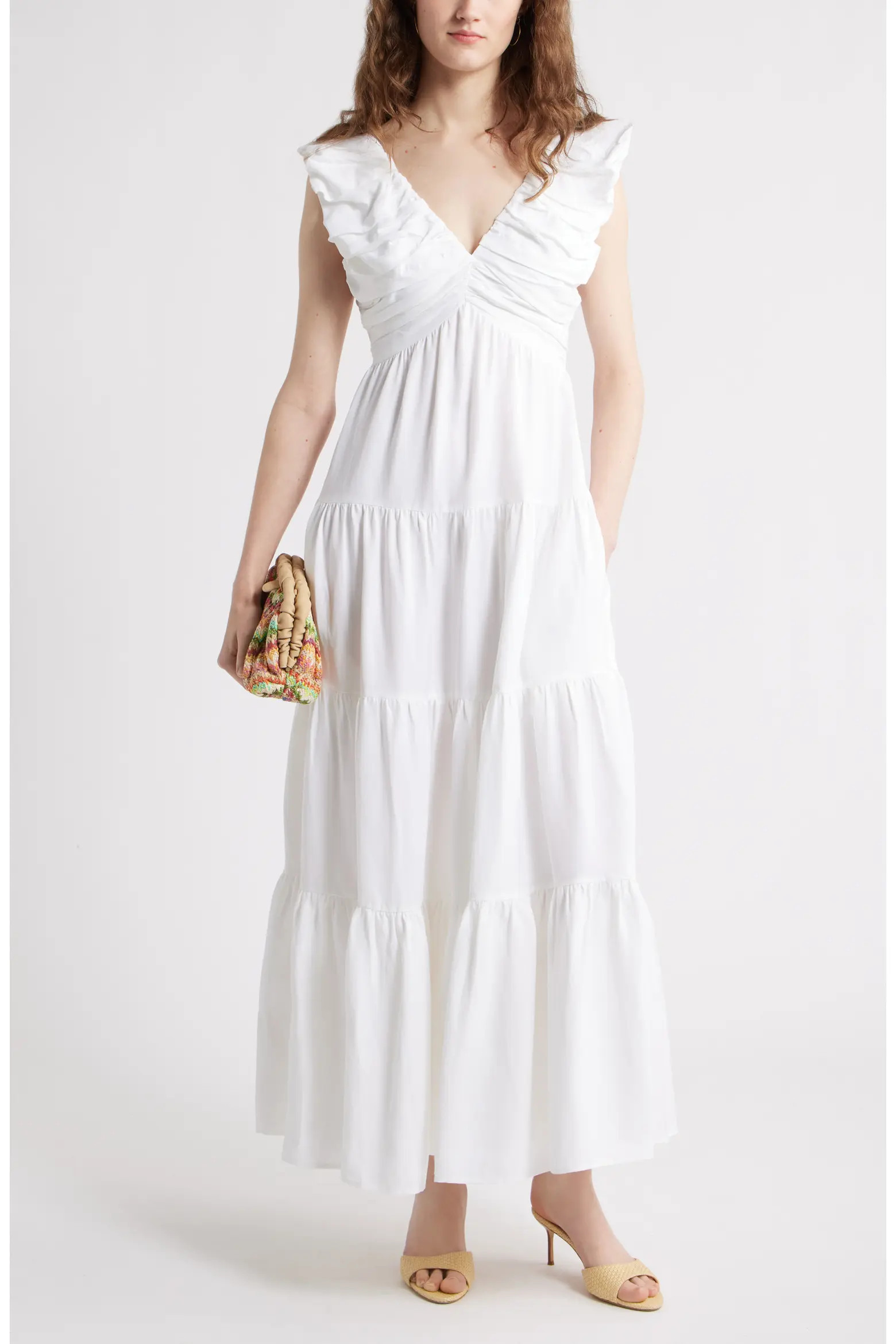 Chelsea28 Ruffle Maxi Dress (Women) | Nordstrom | Nordstrom