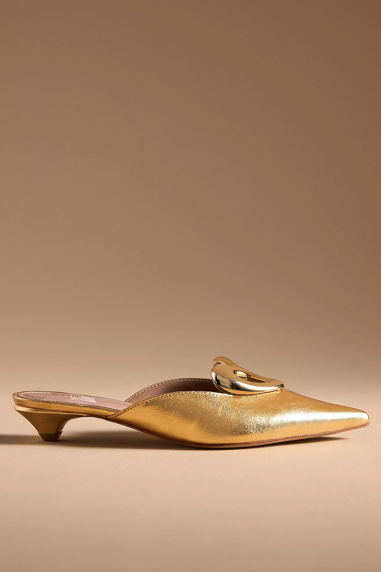 Maeve Heart Mule Heels | Anthropologie (US)