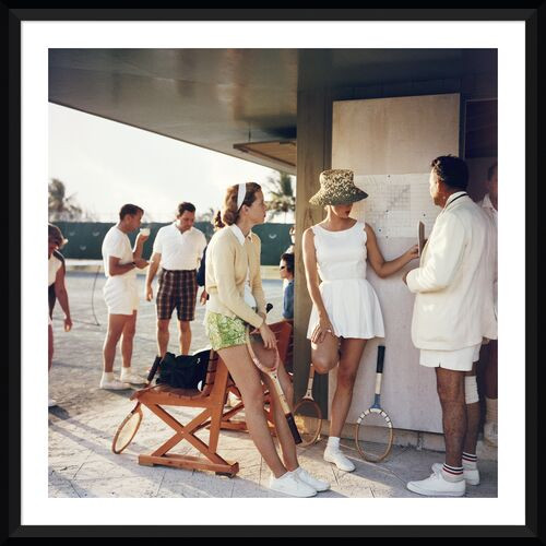 Slim Aarons, Tennis in the Bahamas | One Kings Lane