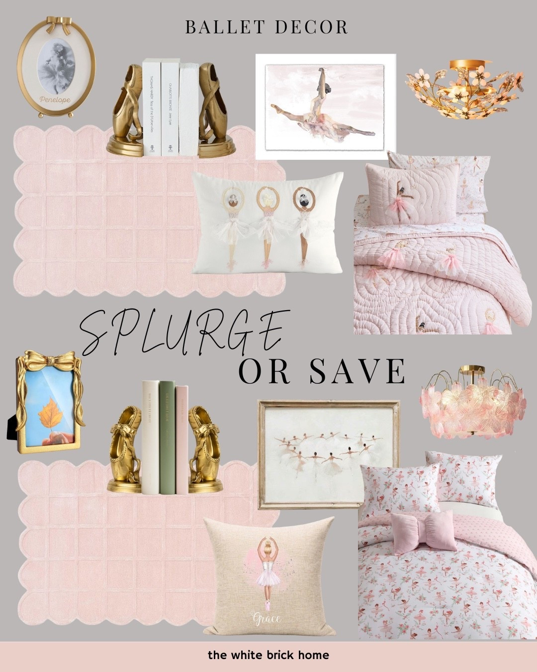 A few adorable ballet themed decor finds at all price points! 

❤️❤️

Girls room, girls bedroom, ballet, ballet decor, ballet themed bedroom, ballet bedroom, girls room pink, toddler girl, toddler girl bedroom, ballet bedroom finds, home decor, pink room, pink bedroom rug, bedding, girls room bedding, ballet bedding, ballet decor, dance themed bedroom, kids bedroom ideas, girls bedroom ideas, Amazon, Etsy, Wayfair, pottery barn kids 

#LTKHome #LTKKids #LTKFindsUnder50
